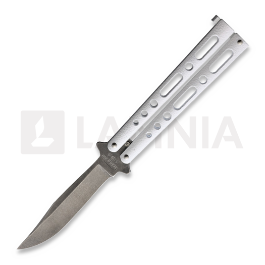 Bear & Son Butterfly White Stonewash 접이식 나이프