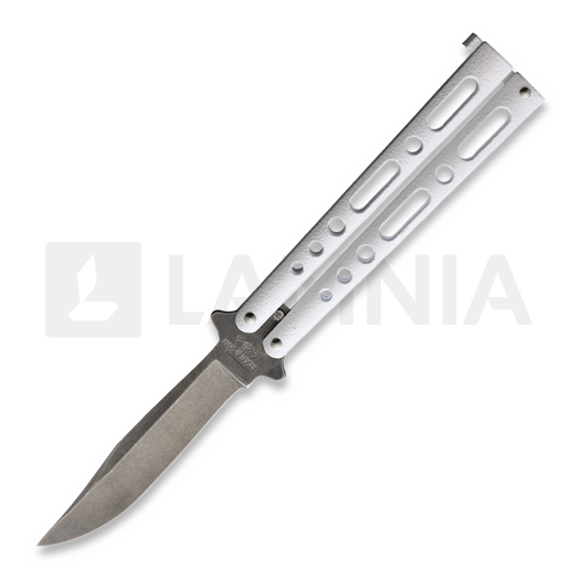 Bear & Son Butterfly White Stonewash סכין מתקפלת