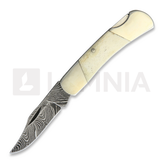 Bear & Son Executive White Bone foldekniv