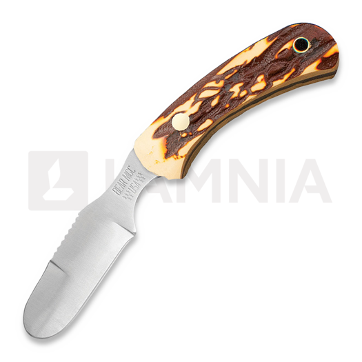 Bear & Son Fixed Blade Stag Delrin kniv