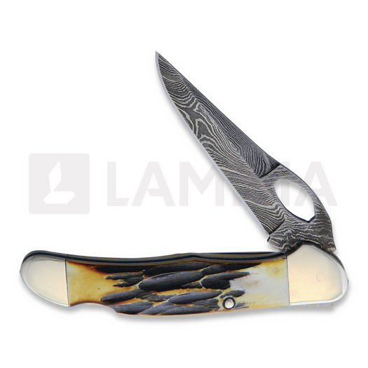 Bear & Son Lockback India Stag Bone fällkniv