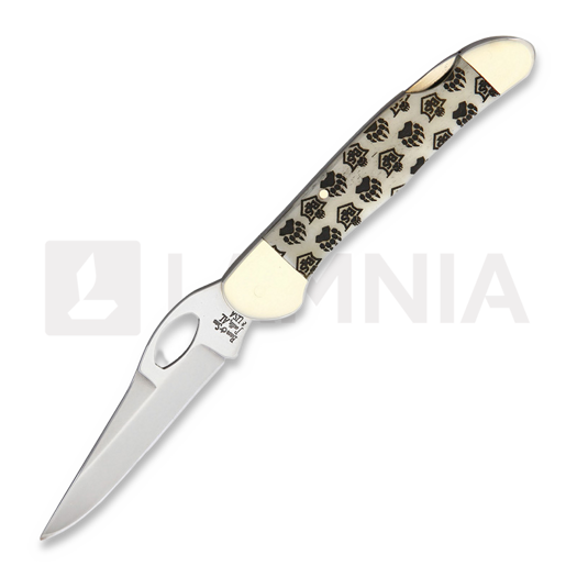 Bear & Son Lockback White Bone folding knife