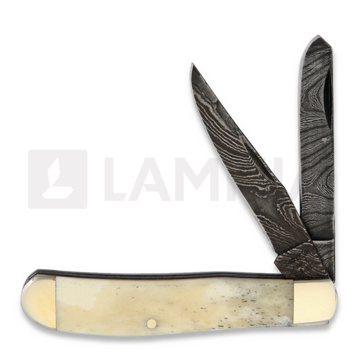 Nóż składany Bear & Son Mini Trapper White Bone