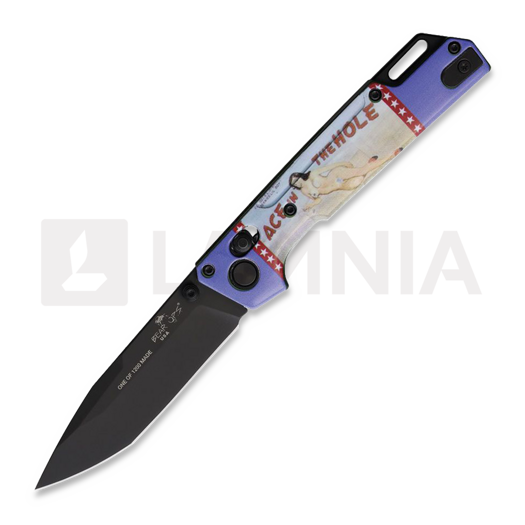 Skladací nôž Bear & Son Nekama I Crossbar Lock Pinup