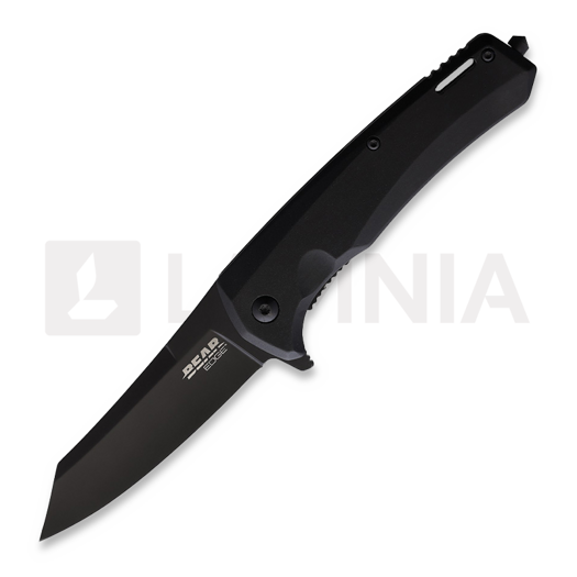 Bear & Son Sideliner Linerlock kääntöveitsi, musta