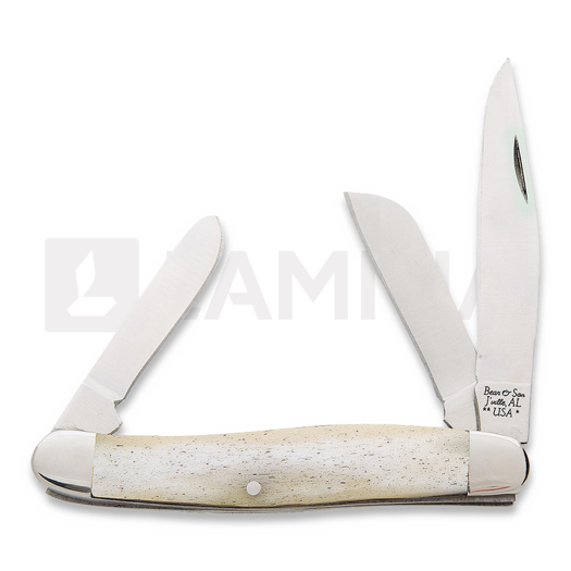 Bear & Son Stockman White Bone Taschenmesser