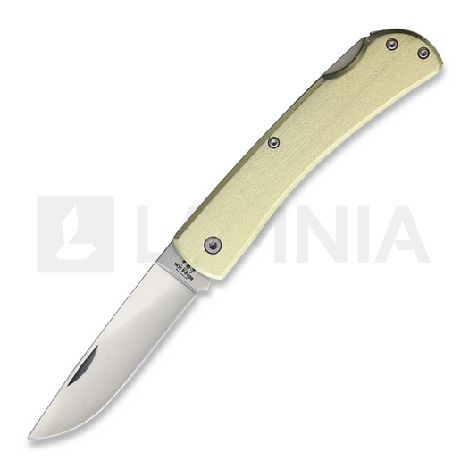 Складний ніж Bear & Son Yellow Aluminum Large