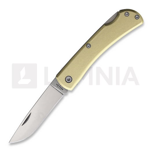 Bear & Son Yellow Aluminum Small 折り畳みナイフ