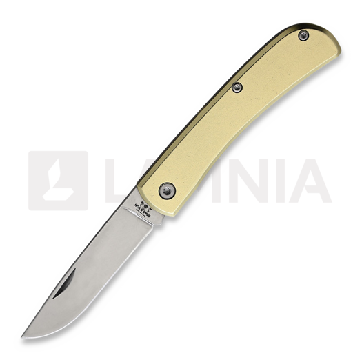 Nóż składany Bear & Son Yellow Aluminum Small