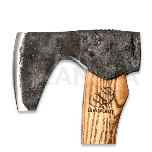 BeaverCraft AX6 – Compact Long-Bearded Bushcraft Hatchet AX6