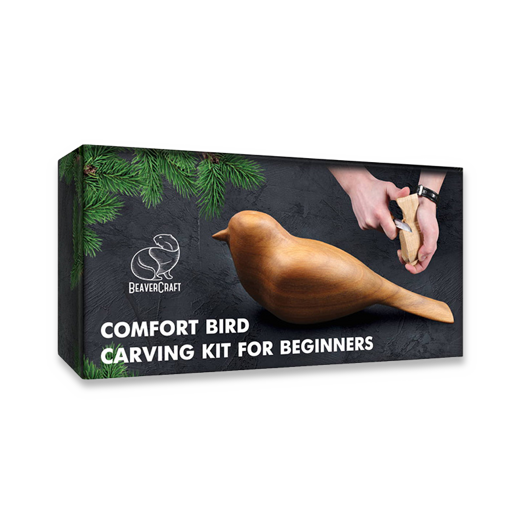 BeaverCraft Comfort Bird Carving Kit DIY01
