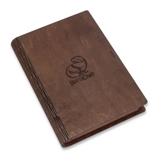 BeaverCraft Geometric Wood Carving Knife Set in gift book-box S05BOOK