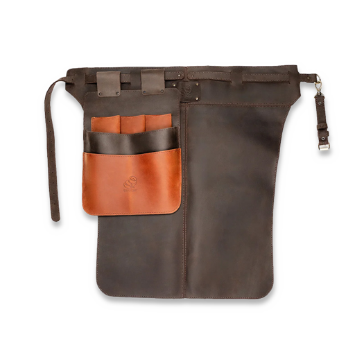 BeaverCraft Leather Work Apron and Tool Belt Pouch Set LC_SET_01