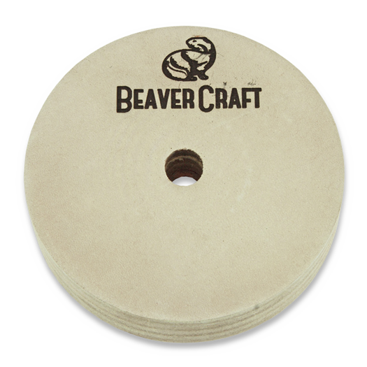 BeaverCraft Polishing Wheel with P1 polishing compound PW1