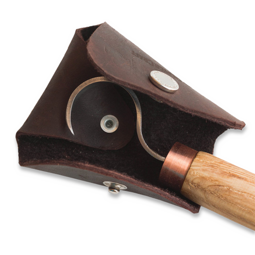 BeaverCraft Spoon Carving Knife 25 mm with leather sheath, oak SK1SOAK