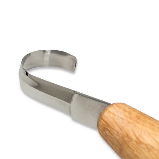 BeaverCraft Spoon Carving Knife Deep Cut Bevels, oak SK5