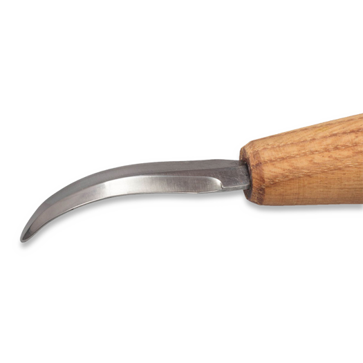 BeaverCraft Spoon Carving Knife Open Curve with Leather Sheath SK4S