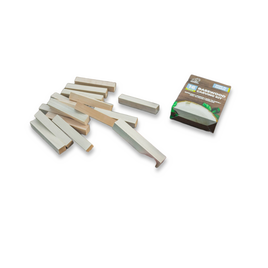 BeaverCraft Wood Carving Blocks set 16pcs Basswood BW16
