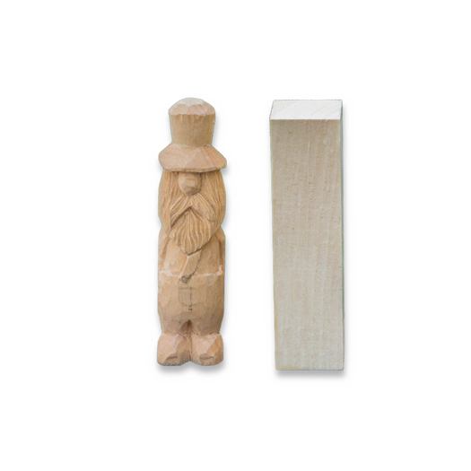 BeaverCraft Wood Carving Blocks set 18pcs Basswood BW18