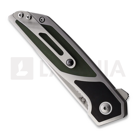 Begg Knives Diamici Black And OD Green folding knife