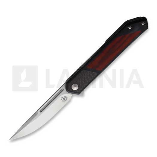 Skladací nôž Begg Knives Kwaiken Linerlock Black/Red