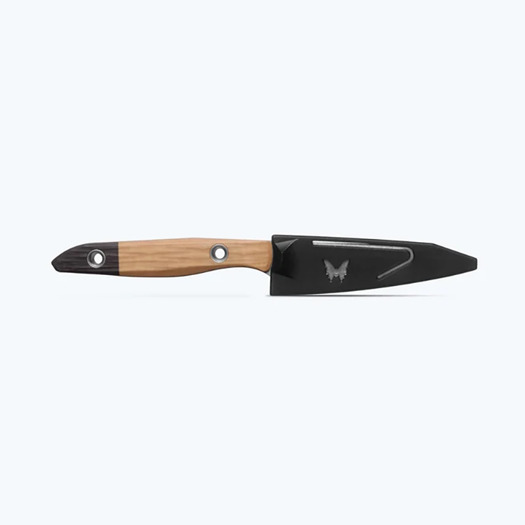 Benchmade 3.75 Paring knife, stonewash, maple valley richlite 4045-02