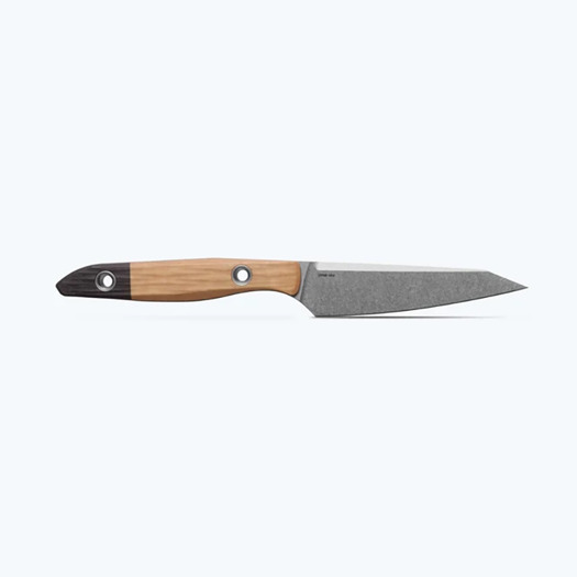 Benchmade 3.75 Paring knife, stonewash, maple valley richlite 4045-02