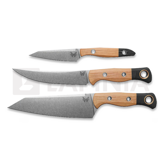 Benchmade 3 Piece Kitchen Knife Set Maple Valley Richlite kitchen knife set 4005-02