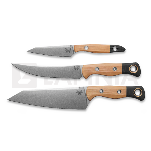 Benchmade 3 Piece Kitchen Knife Set Maple Valley Richlite kitchen knife set 4005-02