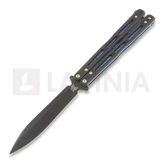 Нож бабочка Benchmade 51 Morpho Balisong, чёрный 51BK