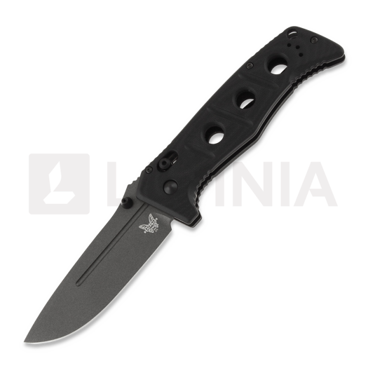 Складний ніж Benchmade Adamas CruWear Grey Cerakote, чорний 275GY-1