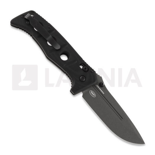 Benchmade Adamas CruWear Grey Cerakote k&auml;&auml;nt&ouml;veitsi, musta 275GY-03