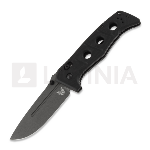 Складной нож Benchmade Adamas Grey Cerakote, чёрный 275GY-03
