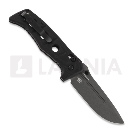 Benchmade Adamas Grey Cerakote folding knife, black 275GY-03