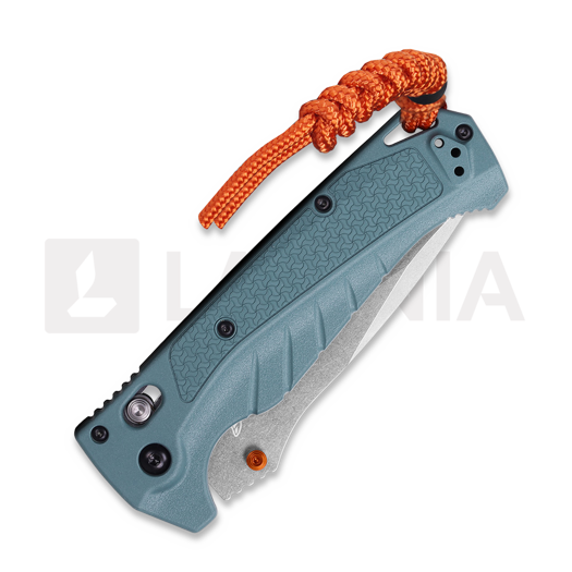 Benchmade Adira sulankstomas peilis, depth blue grivory, dantytas 18060S