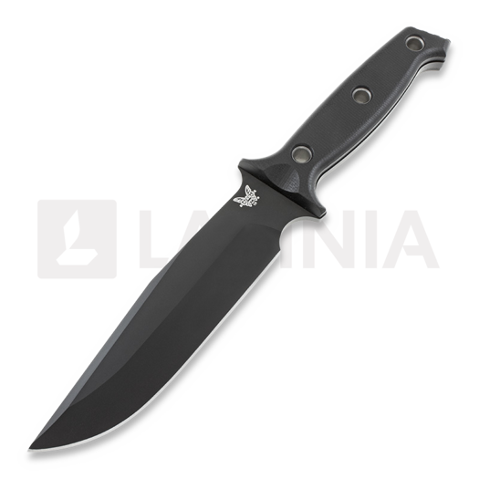 Benchmade Arvensis selviytymispuukko, musta 119BK