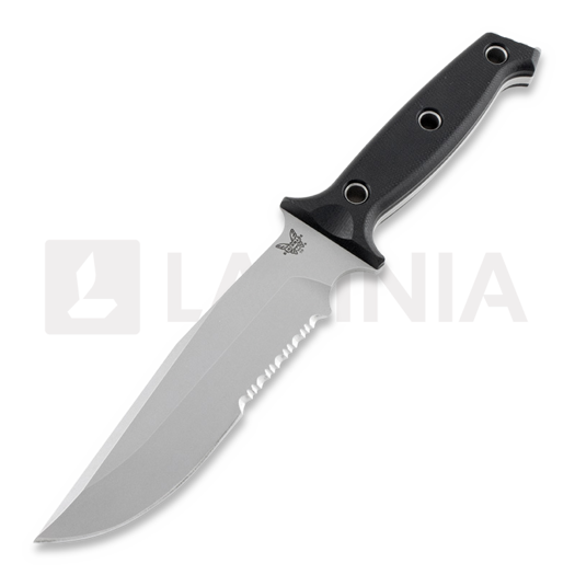 Benchmade Arvensis survival knife, combo edge 119S