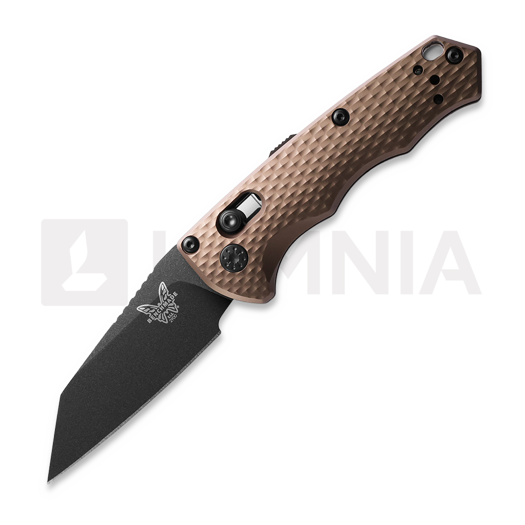 Benchmade Auto Full Immunity vouwmes, flat dark earth aluminum 2900BK-1