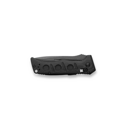 Benchmade Auto Mini Adamas CruWear Cobalt Grey foldekniv, sort 2730GY-1