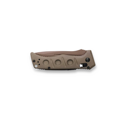 Benchmade Auto Mini Adamas CruWear Flat Earth foldekniv, olivengr&oslash;nn 2730FE-2