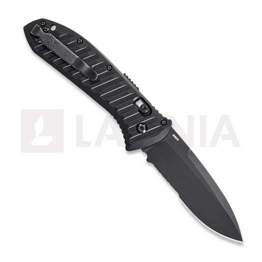 Benchmade Auto Presidio II S30V Black Aluminum foldekniv, savtakket 5700SBK