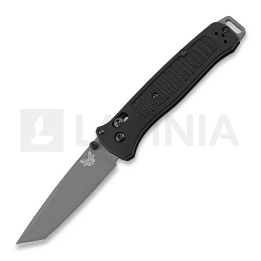 Nóż składany Benchmade Bailout CPM-3V Tungsten Grey Cerakote, black grivory 537GY
