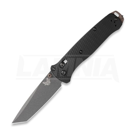 มีดพับ Benchmade Bailout CPM M4 Tungsten Gray Cerakote, black aluminum 537GY-03
