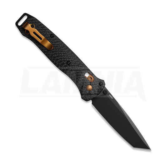 Briceag Benchmade Bailout S90V Black Cerakote, Carbon Fiber 537BK-10