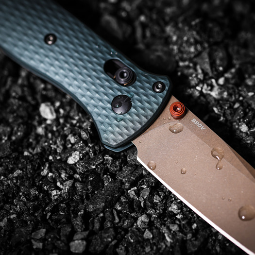 Benchmade Bailout S90V Taiga Green foldekniv 537FE-2601