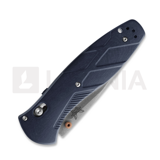 Coltello pieghevole Benchmade Barrage S30V Stonewash, Blue Canyon Richlite 581-03