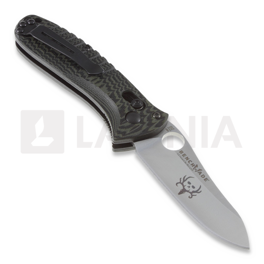 Benchmade Bone Collector Mini Folder sulankstomas peilis, žalia 15030-1