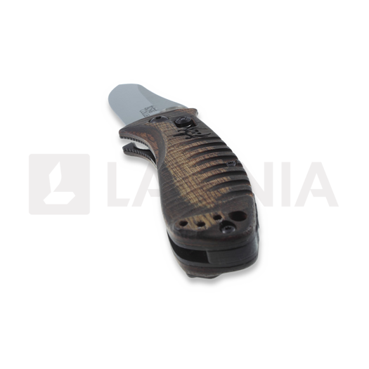 Benchmade Bone Collector Mini Folder k&auml;&auml;nt&ouml;veitsi, puu 15030-2