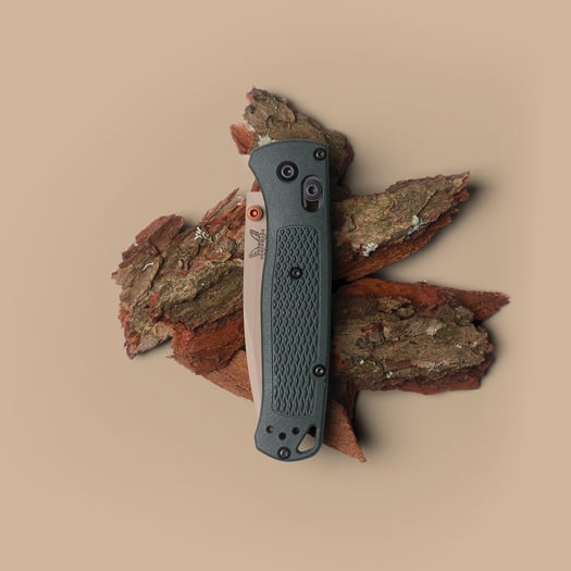 Nóż składany Benchmade Bugout Elmax Taiga Green 535TN-2601
