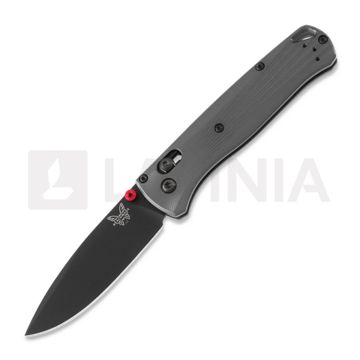 Nóż składany Benchmade Bugout M390 Black Cerakote, grey sunburst aluminum 535BK-4